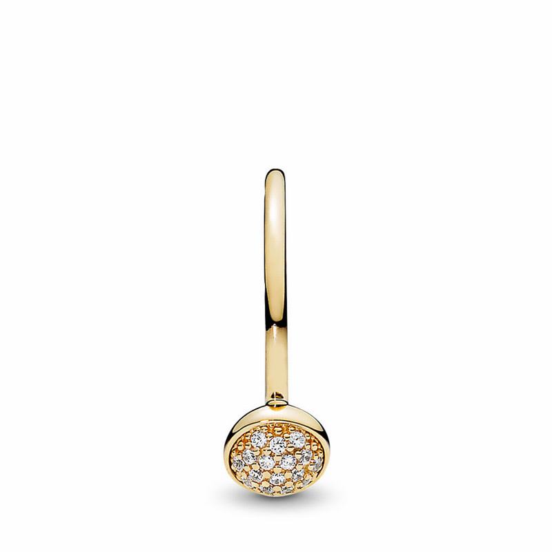 Inel Promisiune Pandora Dazzling Droplet Aur (BPY30fj2)